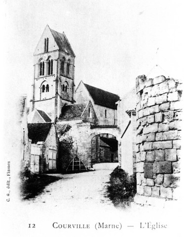 L'église de Courville